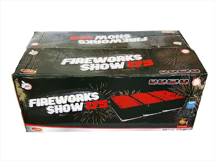 Fireworks show 175 strel / multikaliber - Ognjemetna baterija