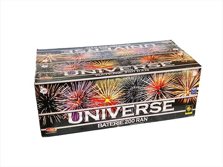 Universe 200 strel / 30 mm - Ognjemetna baterija