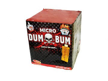 Dum Bum micro 25 strel / 25mm - Ognjemetna baterija