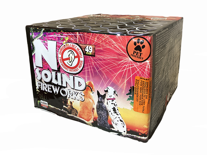 No sound Fireworks 49 strel / 25mm - Ognjemetna baterija