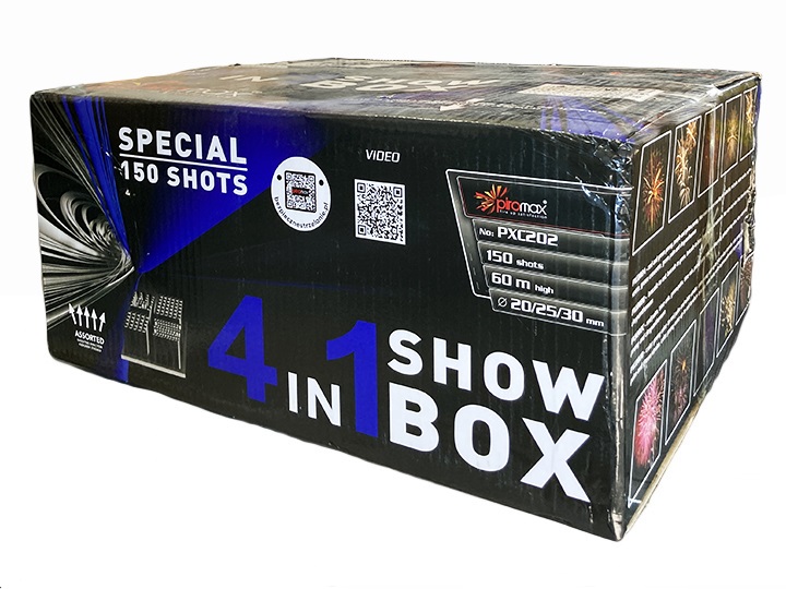 Show Box 4v1 150 strel / multikaliber