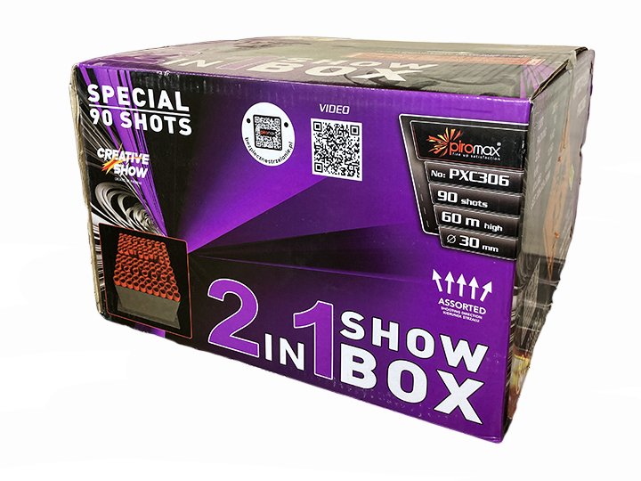Show Box 2v1 90 strel / 30mm