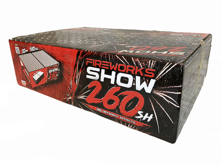 Fireworks show 260 strel / 20mm - Ognjemetna baterija