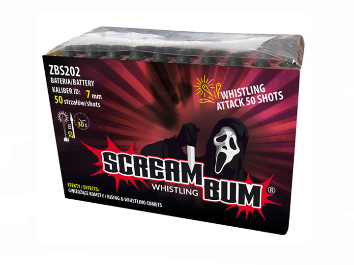 Scream Bum Whistling Attack 50 strel
