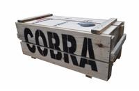 Cobra v lesenem zaboju 87 strelov / multikaliber