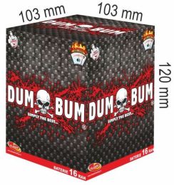 Dum Bum 16 strel / 20 mm - Ognjemetna baterija