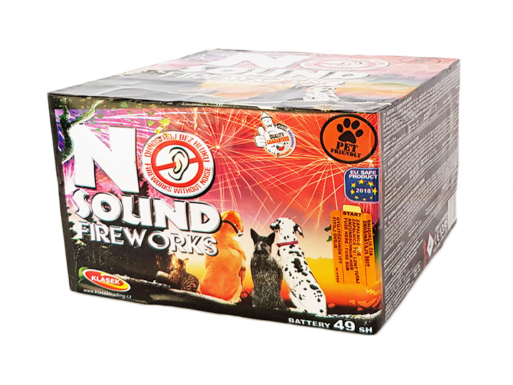 No sound Fireworks 49 strel / 25mm - Ognjemetna baterija