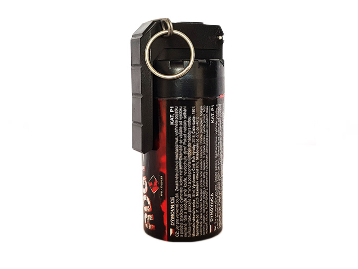 Ročna dimna granata rdeča z vzvodnim detonatorjem