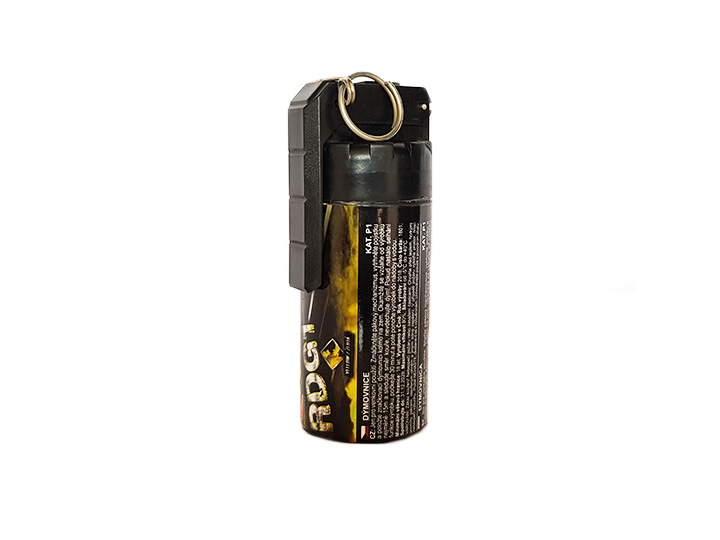 Ročna dimna granata rumena z vzvodnim detonatorjem