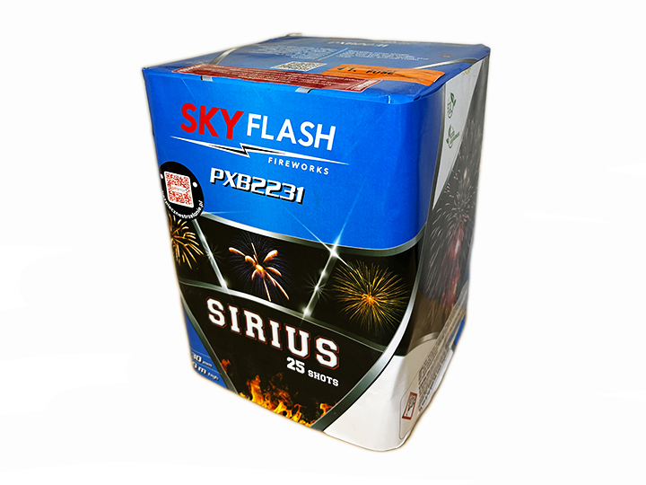 Sirius 25 strel / 30 mm - Ognjemetna baterija