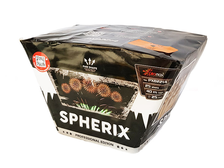 Spherix 25 strel / 25mm - Ognjemetna baterija