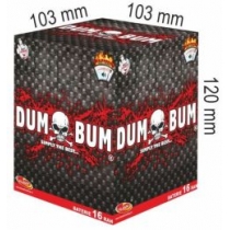 Dum Bum 16 strel / 20 mm - Ognjemetna baterija