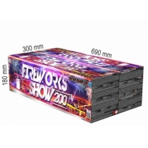 Fireworks show 200 strel / multikaliber - Ognjemetna baterija