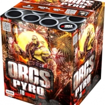 Orcs Pyro 16 strel / 30mm - Ognjemetna baterija