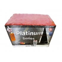 Platinum serie 100 strel / 20mm - nagnjeni - Ognjemetna baterija