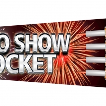 Pyro show rocket