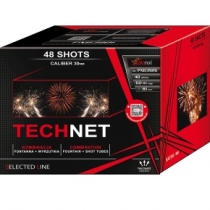 Technet 48 strel / 30mm + fontana - Ognjemetna baterija