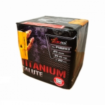 Titanium Salute 25 strel / 20mm - Ognjemetna baterija
